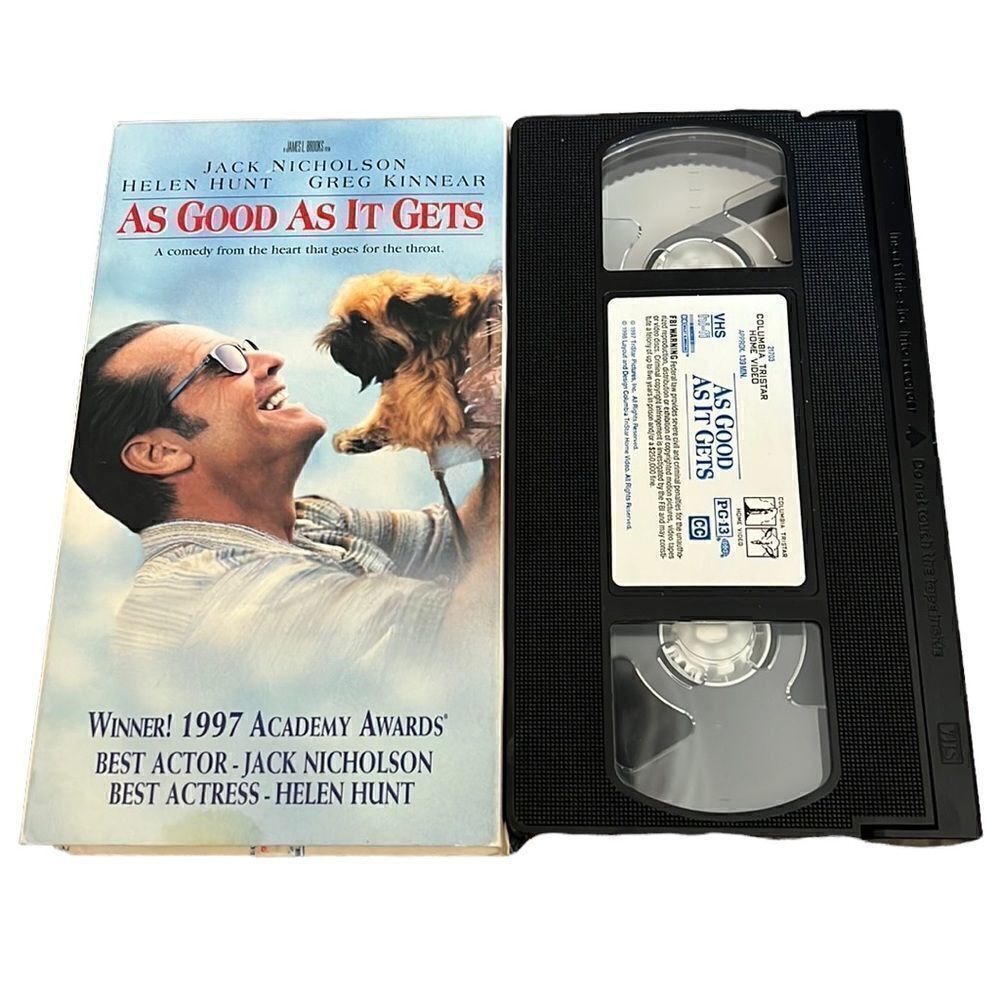 AS GOOD AS IT GETS VHS